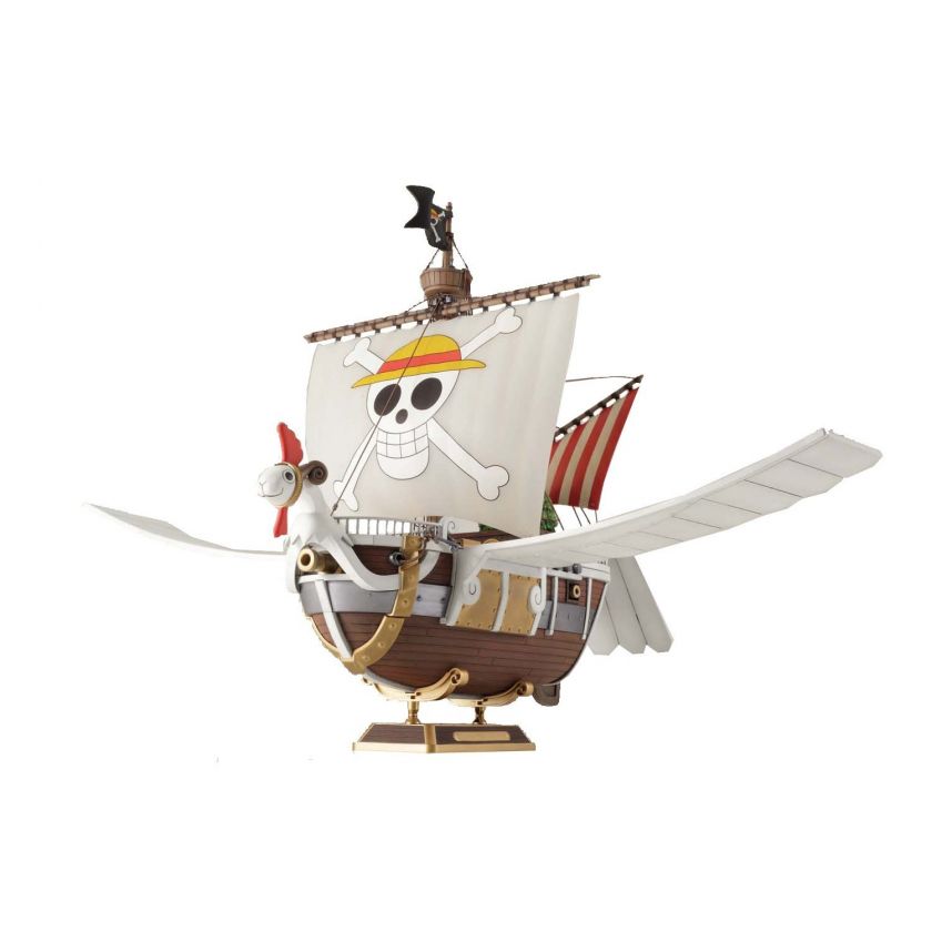 Action Figure ONE PIECE NEW Going Merry Flying Model Ship Bandai Toy 