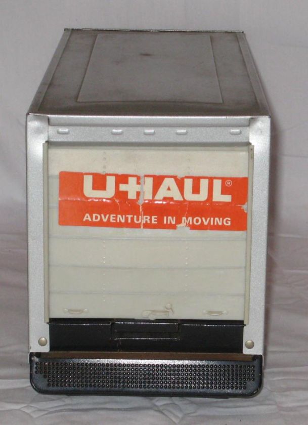 1970s NYLINT U HAUL MAXI MOVER TRUCK PRESSED STEEL 18 LONG  