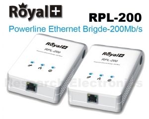 ROYAL+ HOMEPLUG POWERLINE CNX Z500 ILINK LIMESAT ULTRA  