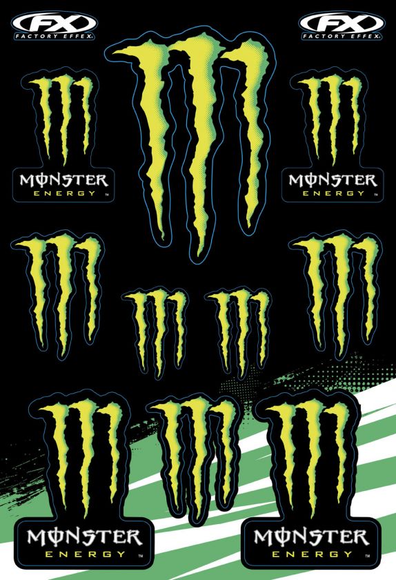 Fx Monster Sticker Kit Factory Effex (Stickers) 139563  