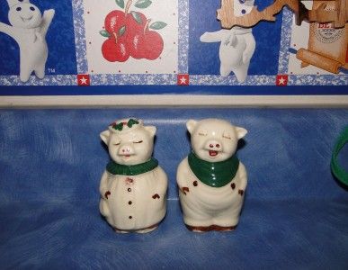 SHAWNEE WINNIE SMALL PIG SHAKERS OLD ORIGINAL POTTERY  