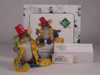 Charming Tails Youre Always Sewing Fashion NIB  