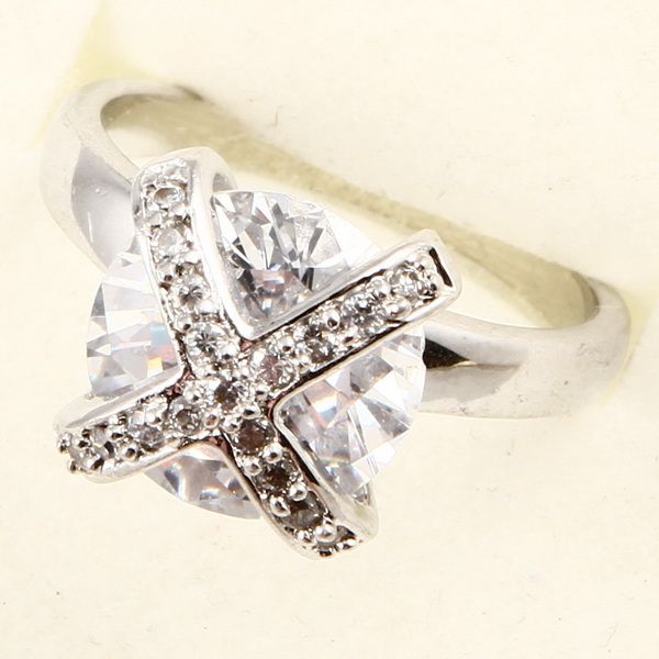 ROYAL CROWN LOOSE WHITE SAPPHIRE *A016* RING  