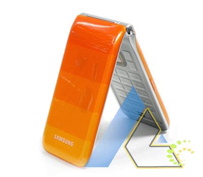 New Samsung S5520 NORI Orange Unlocked Phone+4Gifts+1 Year Warranty 