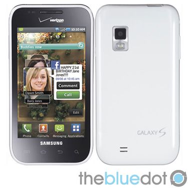 NEW Samsung Fascinate Galaxy S i500 Verizon Android Phone White  