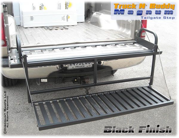 MAGNUM TRUCK N BUDDY TRUCK BED STEP LADDER DOG STAIR  