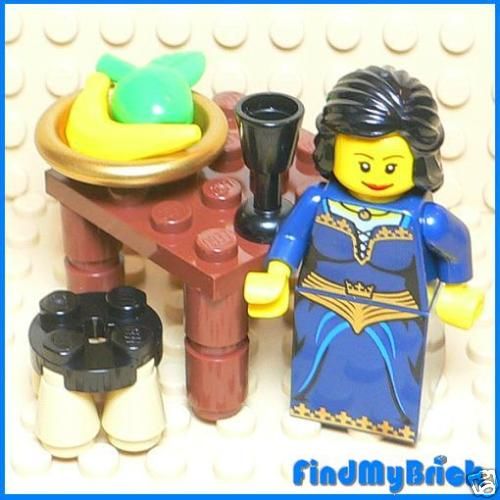 C115 Lego Crown Princess with Dining Table Set   NEW  