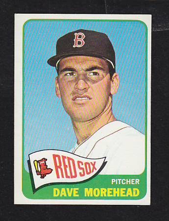 1965 Topps #434 Dave Morehead NMT Boston Red Sox Premium Vintage Card 